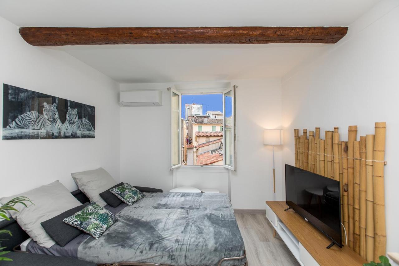 Le Forville : 400M Palais, Calme, Clim Cannes Kültér fotó