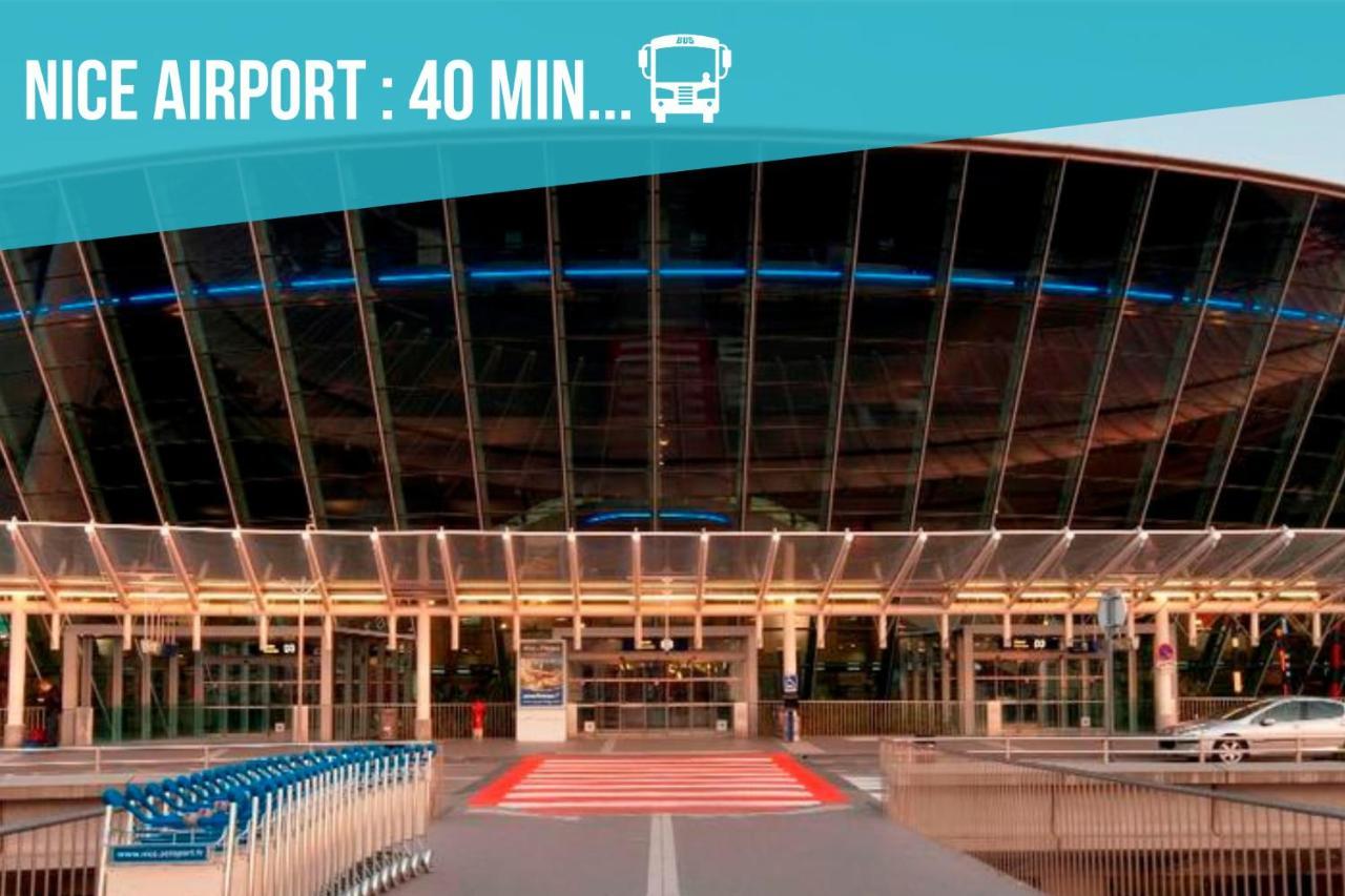 Le Forville : 400M Palais, Calme, Clim Cannes Kültér fotó
